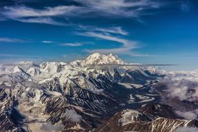 Mountain Snow Nature sky