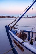 sailing at Winter Rostock City