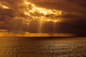 Sunset Dusk gold
