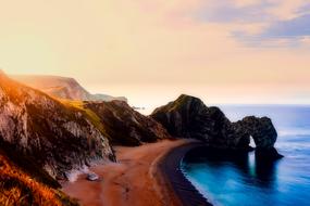 Channel Sea in England
