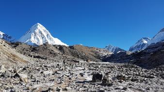 base camp on everest in nepal