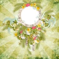 Scrapbooking Photoshop Summer decoration