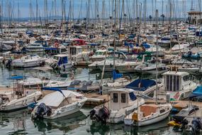 Yachts on Mallorca Sea