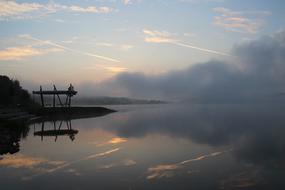 Water Lake fog