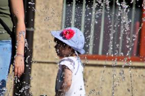 Fountain child