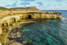 Cavo Greko and sea, cyprus