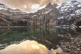 Background Beautiful mountains