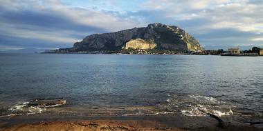 panorama of the city of Palerno on the island of Sicily