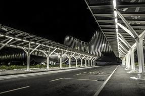 Calatrava Night city Landscape
