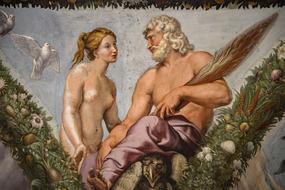 Villa Farnesina Raphael ceiling mural