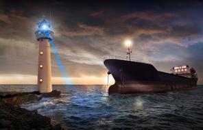 Sea Ocean Boat light