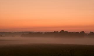Dawn red Horizon