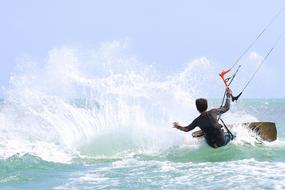 Kite Surf Ocean person