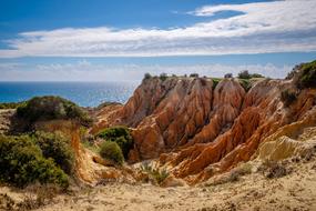 Portugal Algarve Beach landscape