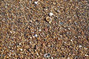 Gravel Stones on beach