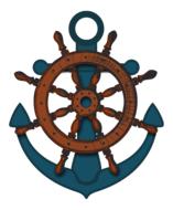 ship s wheel illustration