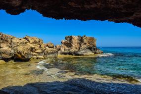 landscpe of Rocky Coast Beach