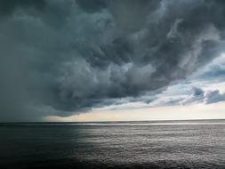 dark Sea Water