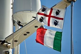 Flags Italian Sardinia
