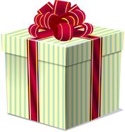 bow box christmas gift