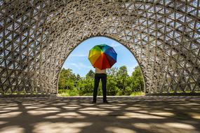 Colorful Umbrella Art