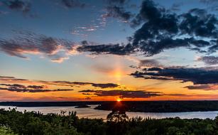 Stockholm West Clouds sunset