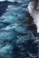dark blue Ocean Water