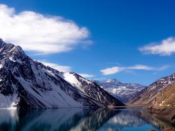 scenic mountain landscape, Chile