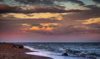 Sunset Water Dawn sea