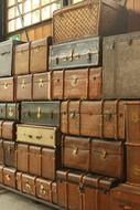 old retro Suitcase Travel