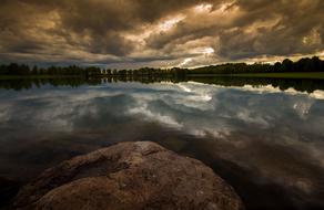 fantastic Lake Landscape