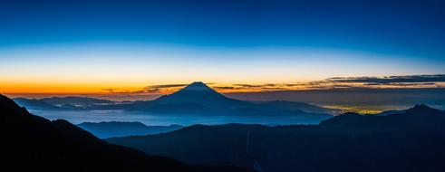 Panoramic lights Landscape