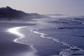 Beach Sun Sea blue light