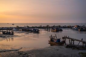 Seaside Sky and boats