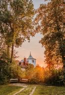 Moosburg atmospheric Sunrise
