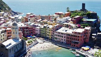 Tourism city panoramic