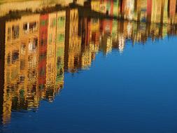 Reflection of architecture on Water Canal