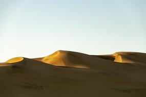 Africa Desert Sunrise sand