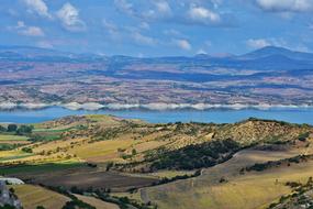 Panoramic view of the picturesque landscapes of Western Macedonia