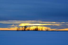 wonderful Sunset Winter