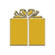 gift box gold