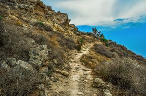 Path Hill Trekking landscape