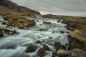 Nature Waterfall river