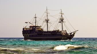Cruise Ship Cyprus sea
