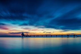 tranquil Sunrise over Baltic Sea Coast