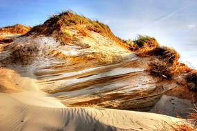 Dune Beach sand, north sea