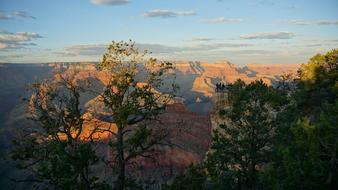 landscape of Grand Canyon in California