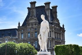 Paris Tuileries Garden statue