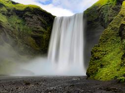 fantastic Waterfall Iceland