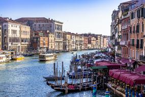 Venice Water boats